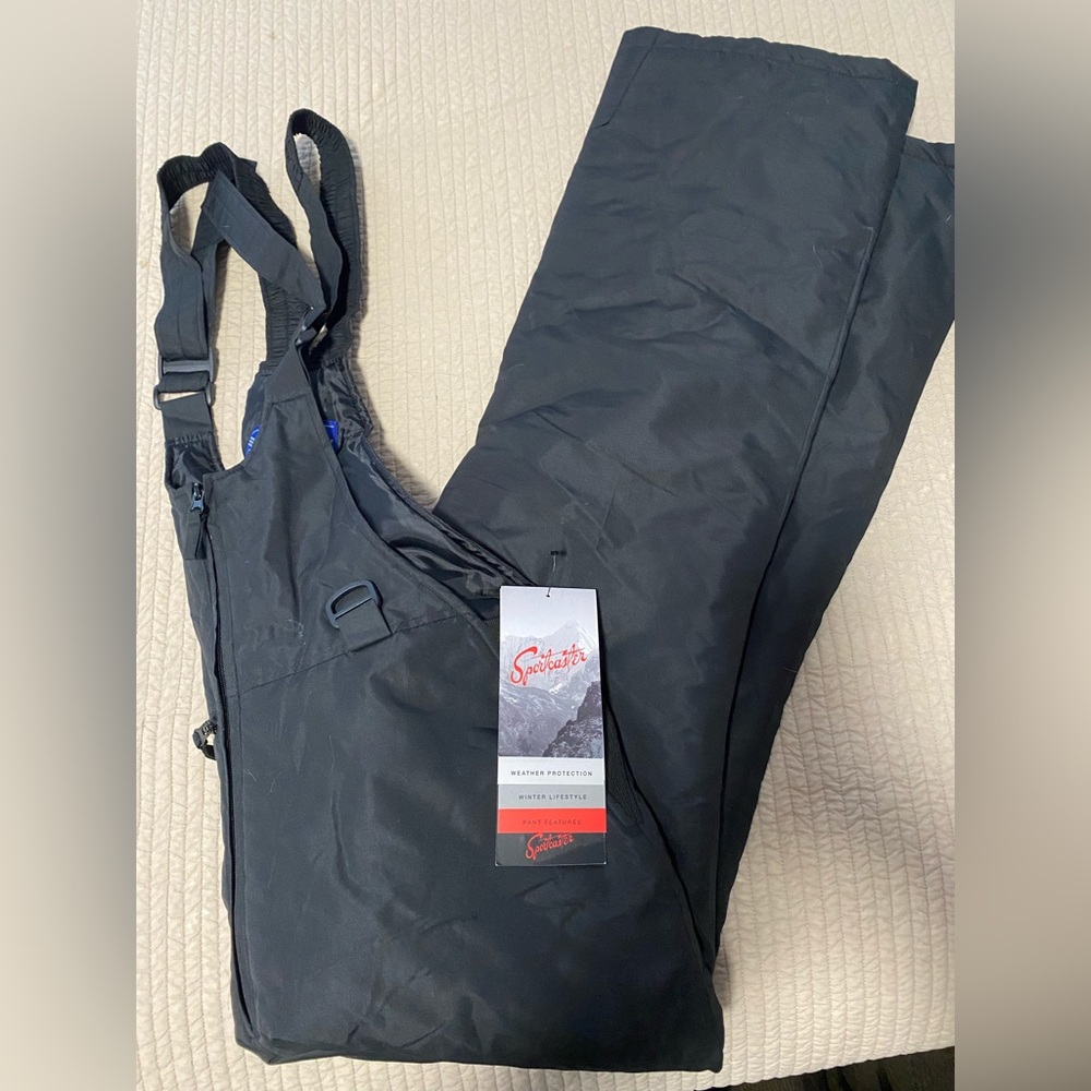 Women’s Black Bib Snow pants